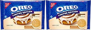Oreo Cinnamon Bun Sandwich Cookies, Limited Edition, 10.68 oz (Pack of 2)