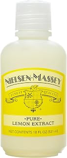 Nielsen-Massey Pure Lemon Extract for Baking and Cooking, 18 Ounce Bottle
