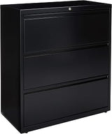 Lorell LLR88028 Lateral File Cabinet, Black