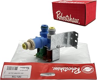 IMV708 W10408179 4389177 Whirlpool Kitchenaid Kenmore Refrigerator Water Valve by Robertshaw (Original Version)