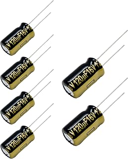Replacement for 6 pcs Panasonic FM Series Capacitors 16V 120uf Low Impedance