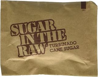 Sugar in the Raw/Raw Sugar Natural Cane Turbinado from Hawaii/Box of 250 packets