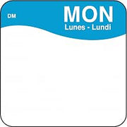 DayMark - 1100721 - DissolveMark 1 in x 1 in Monday Label