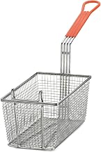 Tablecraft Rectangular Fry Basket with Mesh, Nickel Plated