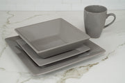 10 Strawberry Street Gray / 40 PC / 1 Dinnerware Sets