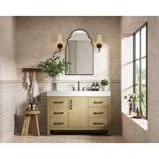 Elegant Kitchen and Bath 48" Single Bathroom Vanity in Honey Brown by Elegant Lighting – unspecified, Wood, Honey Brown, Model VF60648MHB