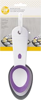 Wilton Cupcake Mixing Spoon Set 2: Dough Spoon, Always the amount of dough for standard and mini cupcakes and muffins, dishwasher safe, pack of 2