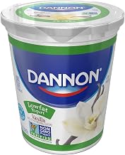 Dannon All Natural Quart Vanilla Lowfat Yogurt, 32 Ounce -- 6 per case.