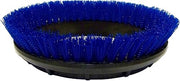 Oreck Commercial 237058 Crimped Polypropylene Scrub Orbiter Brush, 12 in. | 0.02 in. Bristle Diameter, Blue Scrub Brush