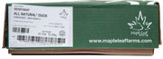 Maple Leaf All Natural Medium Whole Duck by Maple Leaf Farms – 5.75 pounds