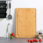 Empune Bamboo Cutting Board, Extra Large 17.6 x 12 Inch, Brown