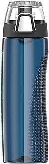 THERMOS Hydration Bottle with Meter, Midnight Blue, 24 Ounce