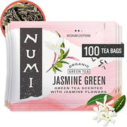 Numi Organic Jasmine Green Tea, 100 Green Tea Bags