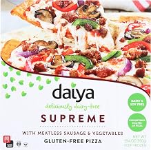DAIYA Pizza Cheese, Supreme, 19.39 Ounce (Pack of 8)