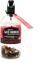 Rokz Wild Hibiscus Spirit Infusion Bottle for Cocktails, 16 Ounce