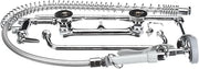 T&S Brass B-0133-ADF12-B Easy Install Wall Mount Pre-Rinse Faucet for Commercial Kitchens. Includes Wall Bracket and 12" Add-On Faucet. Sprayer Meets New DOE Requirements with a 1.15 GPM Flow Rate