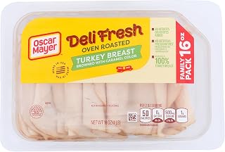 Oscar Mayer Deli Fresh, Oven Roasted Turkey Breast, 16 oz Family Pack
