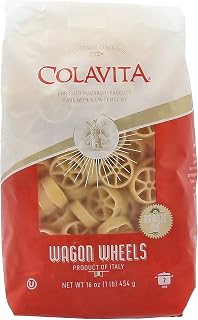 COLAVITA Pasta - Wagon Wheels, 1 Pound - Pack of 20