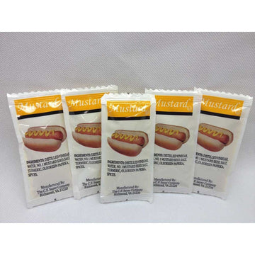 Yellow Mustard by Commodity Dressing – Pack of 500
