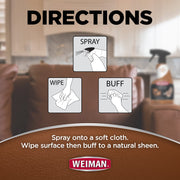 Leather Cleaner by Weiman – 22 Fl Oz (Pack of 2), 44.0 fluid_ounces, Pack of 2