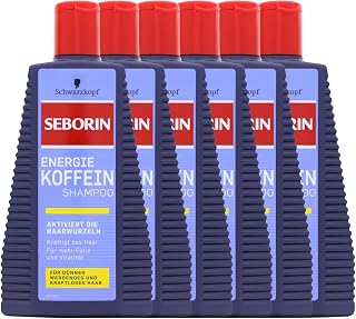Schwarzkopf SEBORIN Koffein Shampoo, 6er Pack (6 x 250 ml)