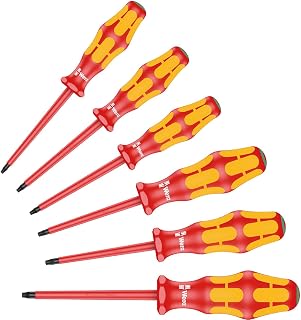 Wera 05133356001 167 i/6 Screwdriver set Kraftform Plus Series 100, 6 pieces