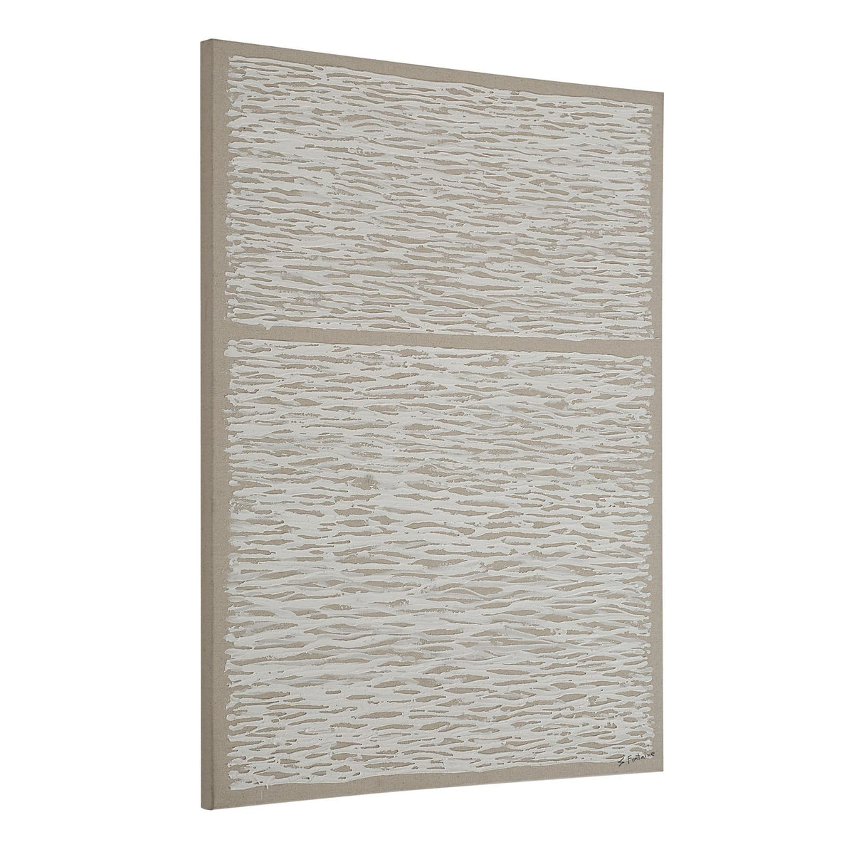 Renwil Chiari 36" Wide Canvas Art by Ren-Wil – 36"L x 36"W, Beige, Model OL2170