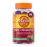 Fiber Gummies for Adults with Probiotics for Bloating Relief by Metamucil – 90 Count (Pack of 1), N/a