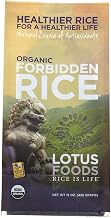 Lotus Foods Rice, Forbidden, 15-Ounce (Pack of 6)