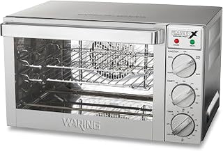 Waring Convection Oven with Quarter-Size Pan Capacity | Quarter-Size Pan Capacity, 4 Cooking Functions, for Commercial Kitchens & Restaurants, NSF Certified