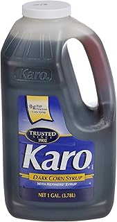 KARO Corn Syrup Blue Label Blend Dark 1 Gallon -- 4 Case