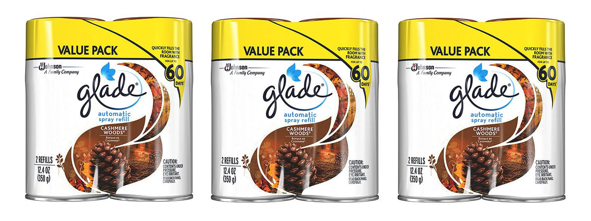 Automatic Spray JlLMc Air Freshener Refill by Glade – 3Pack (2 Count)