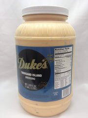 Dukes Thousand Island Dressing by C.F. Sauer Foods – 1 gallon, Pack of 4