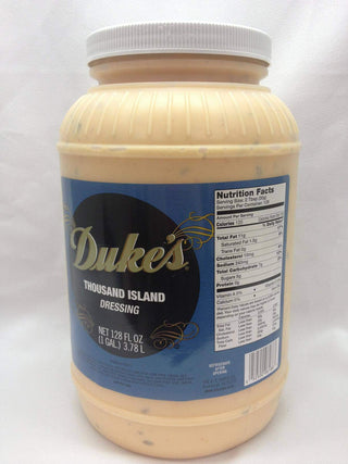 Dukes Thousand Island Dressing by C.F. Sauer Foods – 1 gallon, Pack of 4