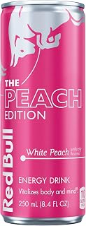 Red Bull Energy Drink, White Peach, Peach Edition