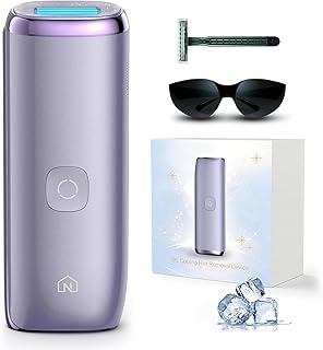 IPL Laser Hair Removal Device 25J Sapphire Ice Cooling,Purple