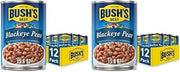 Bush's Best 12-15.8 oz Blackeye Peas (Pack of 2)