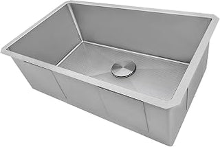 Ruvati 30-in Hex-Bottom Embossed Stainless Kitchen Sink - RVH7630