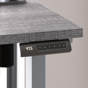 Bestar Bark Grey / 60W x 30D / Modern Monitor Stands