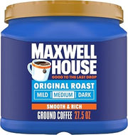 MAXWELL HOUSE 27.5oz Ground Coffee Medium Original Roast (Pack of 6)