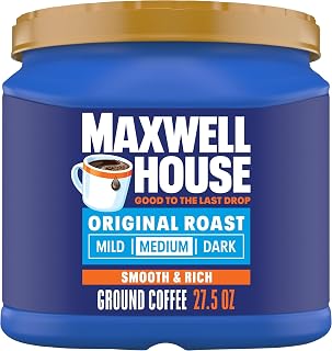 MAXWELL HOUSE 27.5oz Ground Coffee Medium Original Roast (Pack of 6)