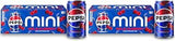 Pepsi Wild Cherry Soda Mini Cans, 7.5 Ounce Mini Cans (Two packs of 10) (Packaging May Vary)
