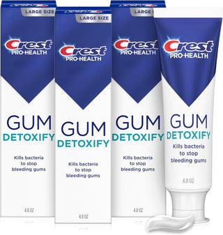 Pro-Health Gum Detoxify Antibacterial Fluoride Toothpaste by Crest – 4.8 Ounce (Pack of 24), Pack of 24, Model 30772113608
