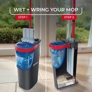O-Cedar H2prO + 2 Refills / Red / 1 Dust Mops