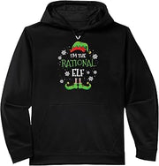 Im The Rational Elf Christmas Performance Hoodie