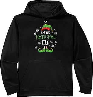 Im The Rational Elf Christmas Performance Hoodie