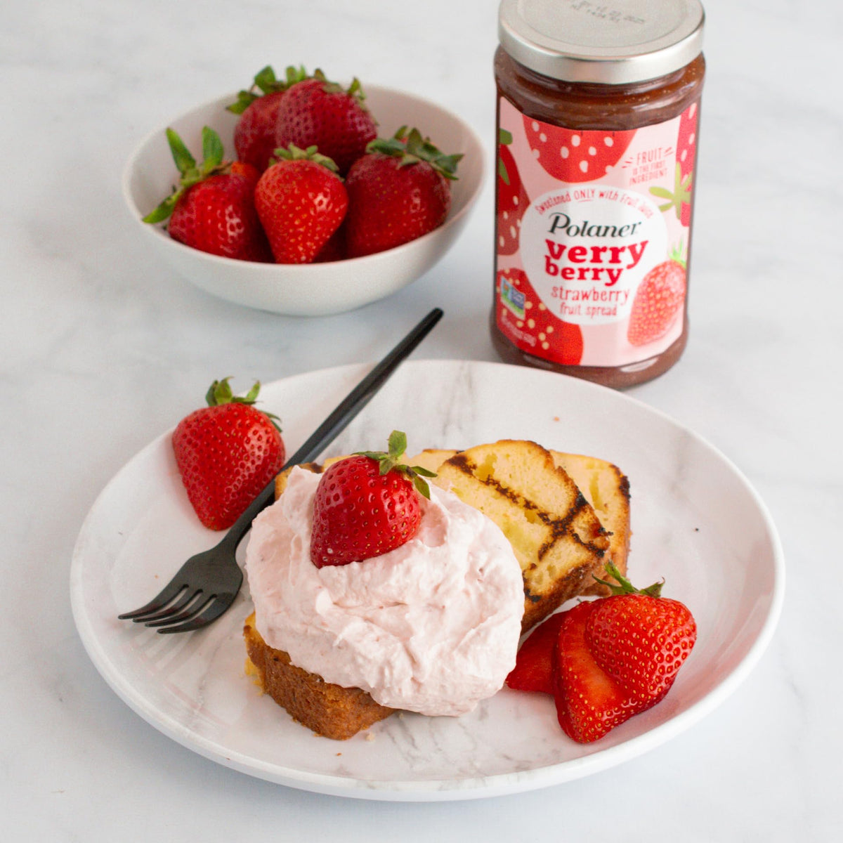 Verry Berry Fruit Spread by Polaner – 15.25 ounces, Strawberry, Model 1168068