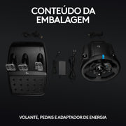 COMOBELIEF Volante G923 para Xbox Series X|S by Logitech – Black, Model 941-000157