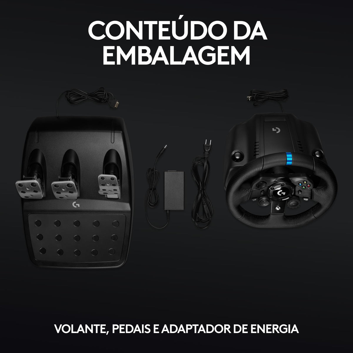 COMOBELIEF Volante G923 para Xbox Series X|S by Logitech – Black, Model 941-000157