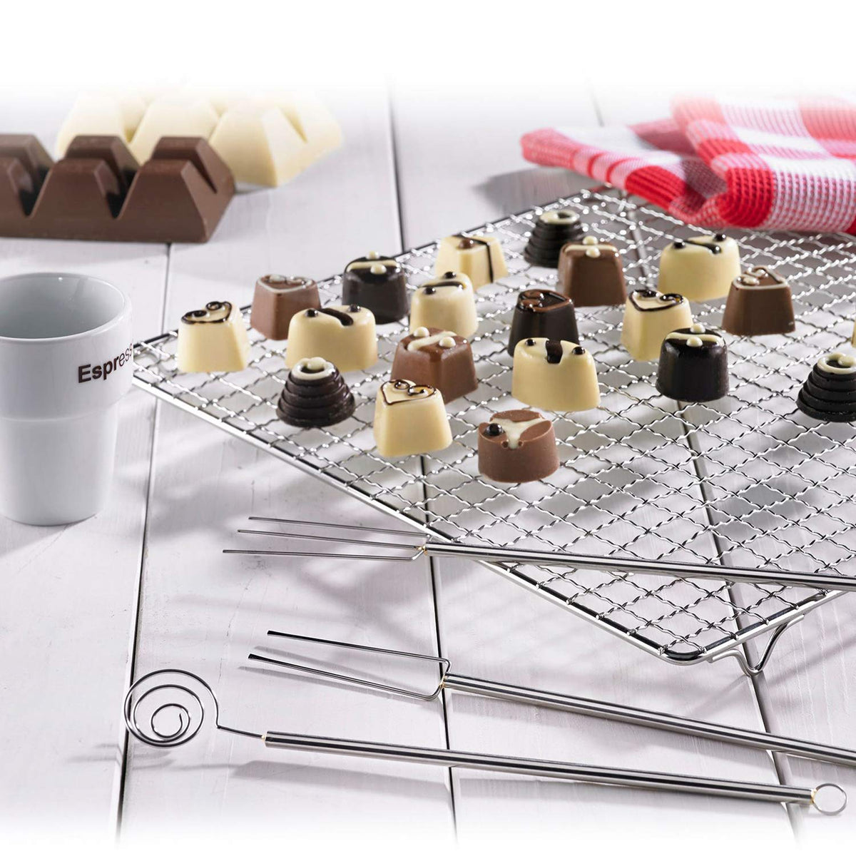 Chocolate-Making Set by Westmark – A, Stainless Steel, Pack of 4, Model 31472260